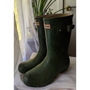 Hunter Short Matte Rain Boots